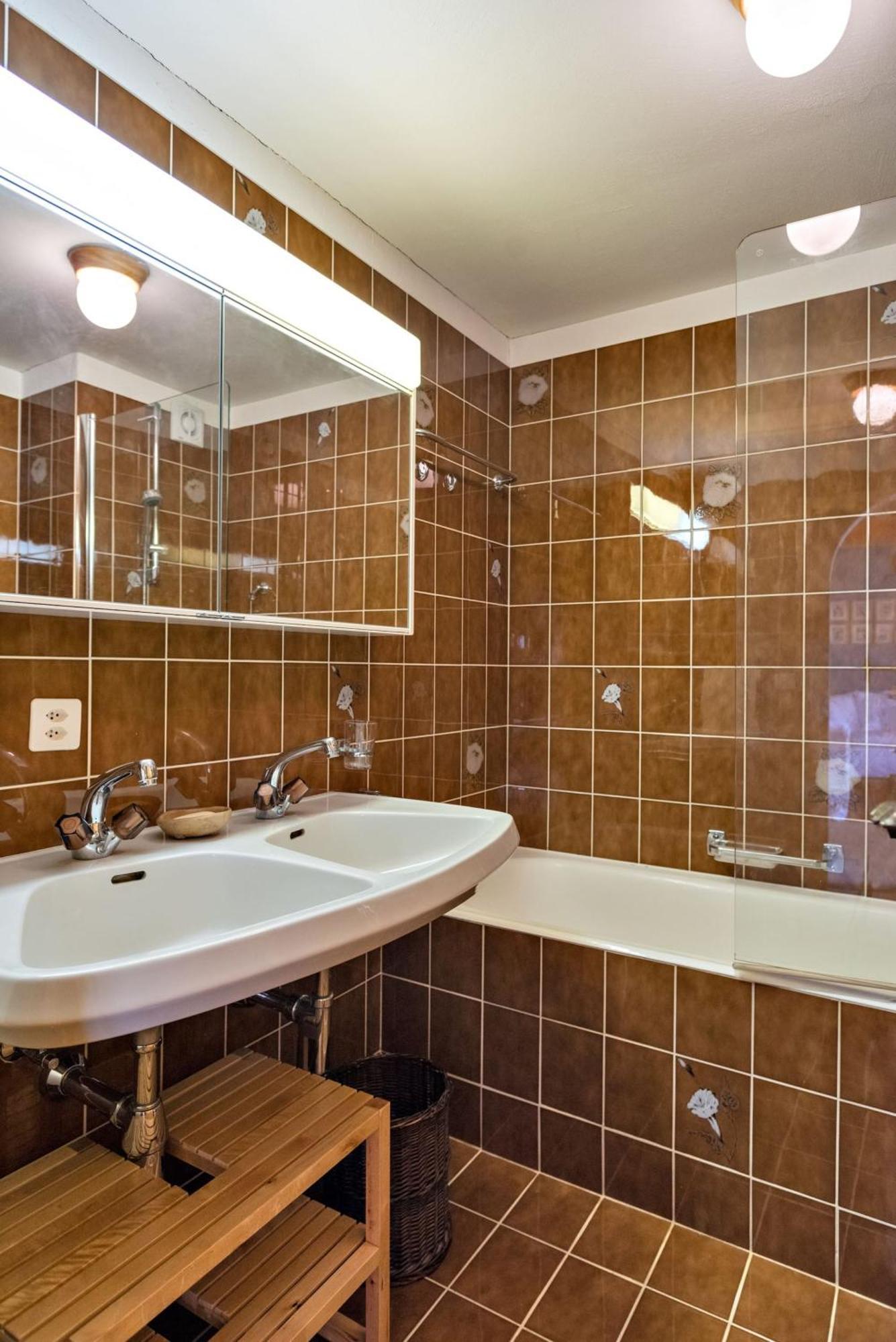 Apartmán Chesa Panorama B - La Punt Exteriér fotografie
