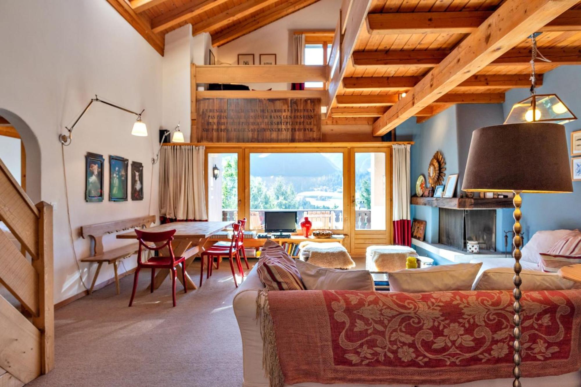 Apartmán Chesa Panorama B - La Punt Exteriér fotografie