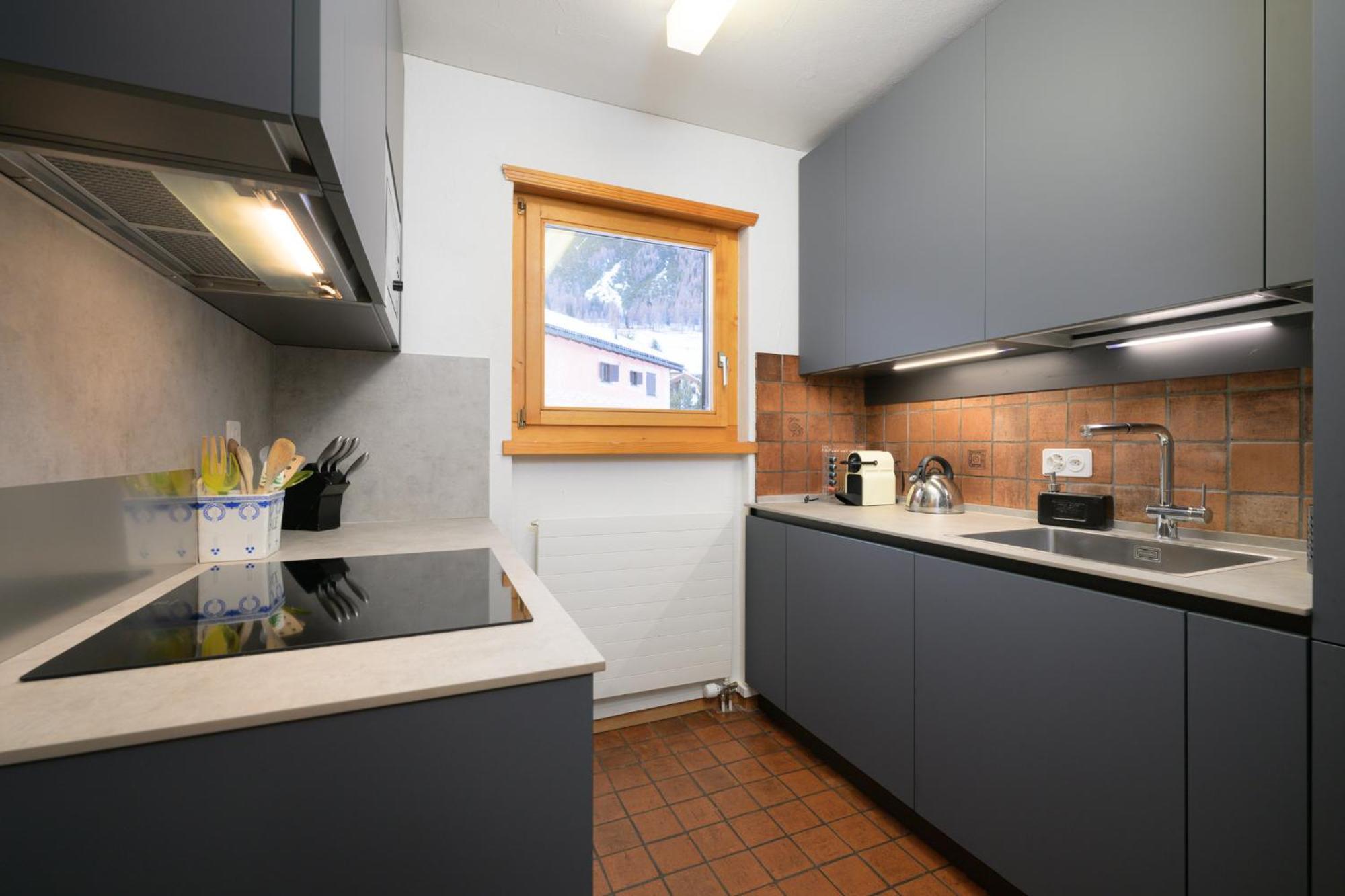 Apartmán Chesa Panorama B - La Punt Exteriér fotografie